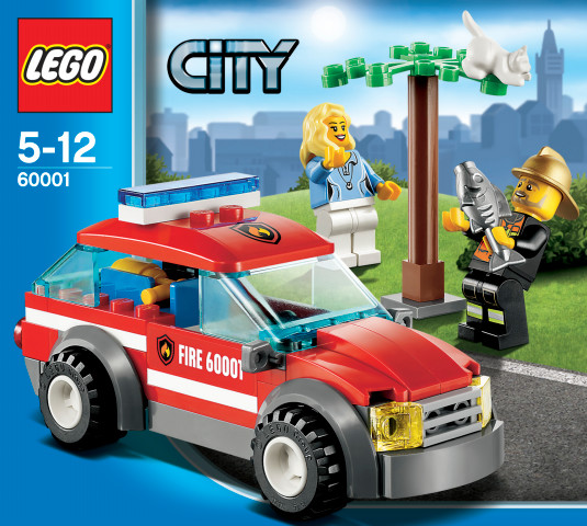 LEGO City - La macchina del capo dei pompieri (60001) a € 29,00 (oggi)