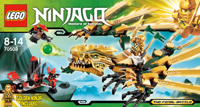 Lego 70503 ninjago golden dragon the final battle set deals