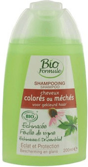 Bio Formule Shampooing pour cheveux colorés ou méchés (200 ml)