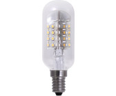 Attralux LED Leuchtmittel Kerze 3,3W = 25W E14 klar B35 Kristall warmweiß 2700K