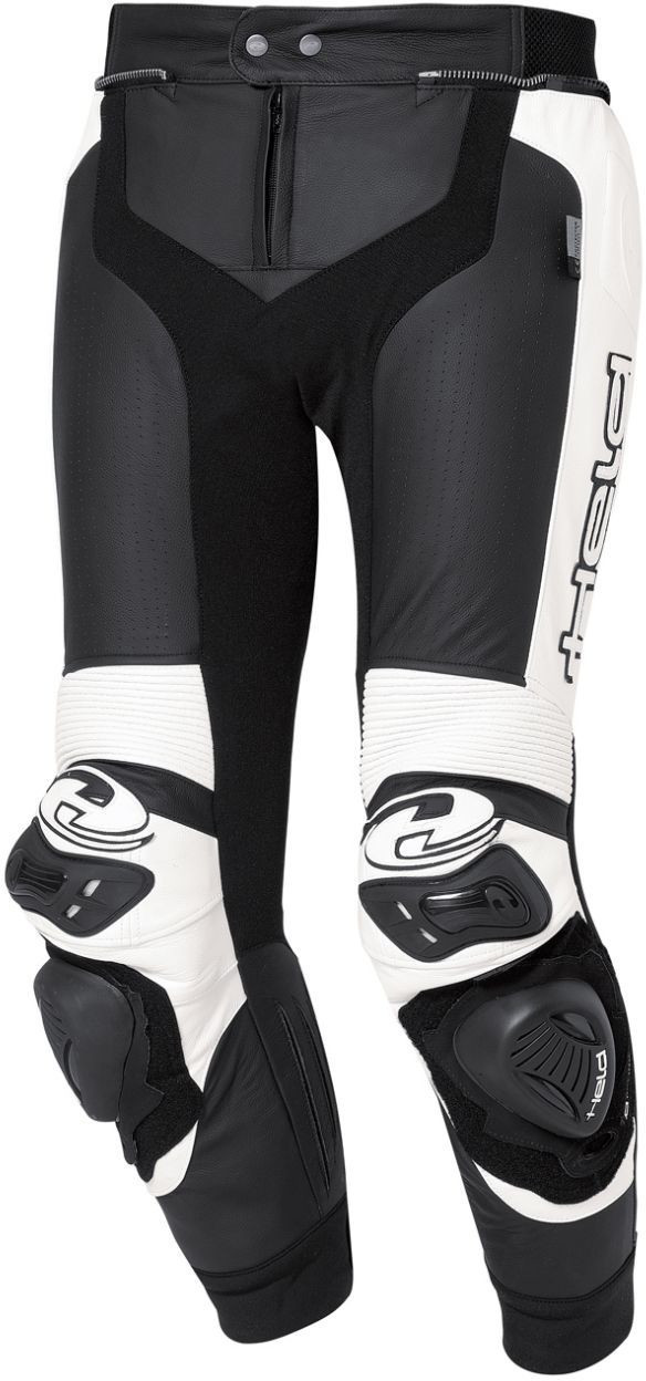 Held Pantalon cuir Grind noir/blanc