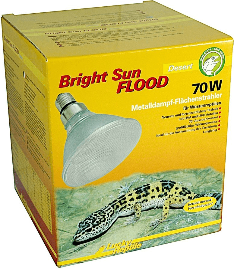 Lucky Reptile Bright Sun FLOOD Desert 70 W