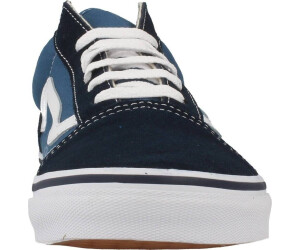 Vans azules deals con negro