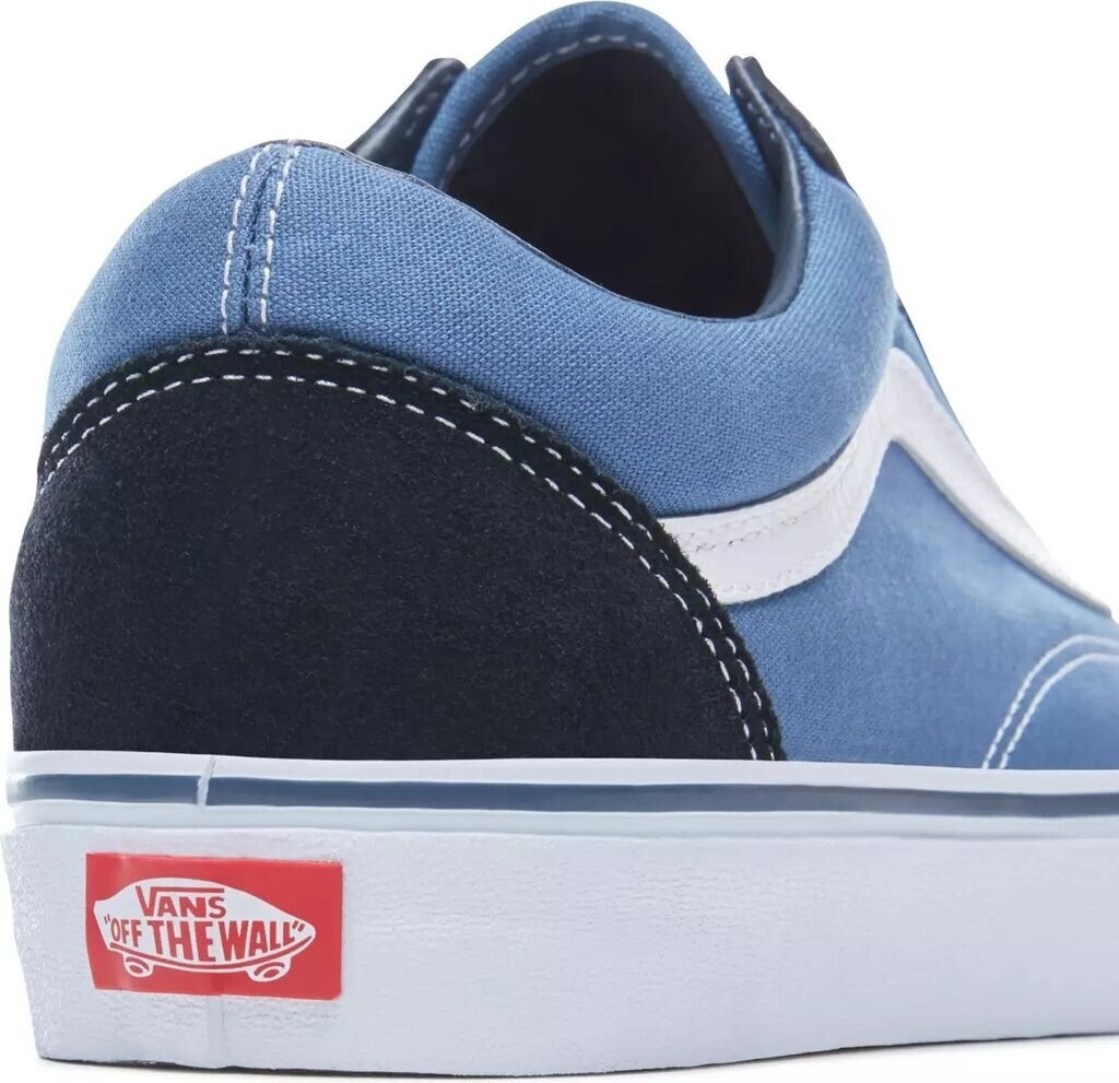 Vans old skool black and blue sale