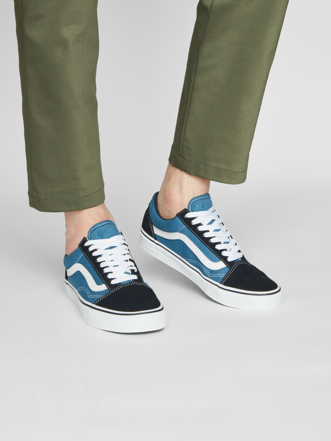 Vans old skool blue navy original best sale
