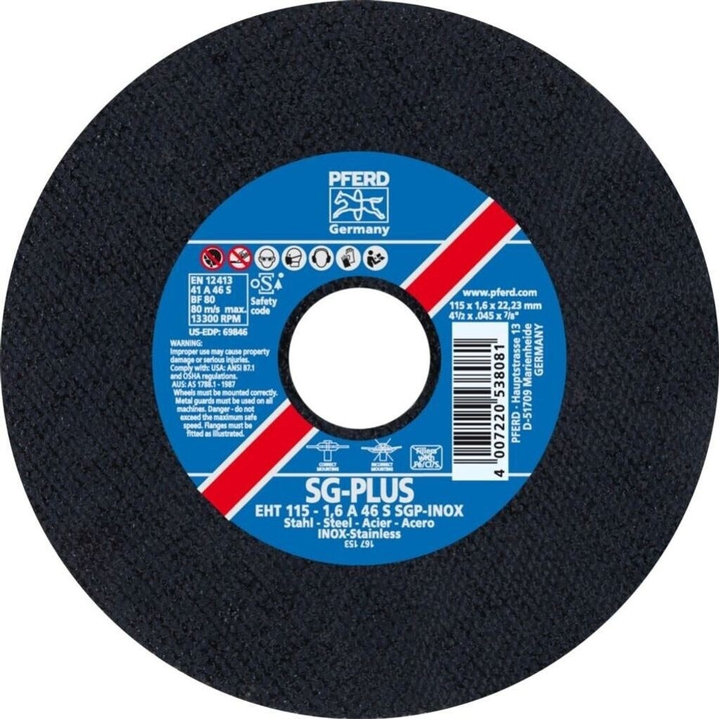 Pferd EHT 115-1,6 A46 S SGP-INOX