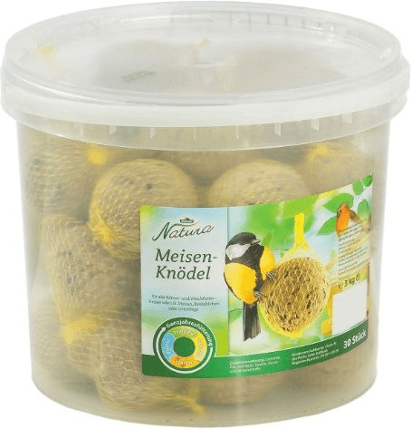 Dehner Natura Boules de graisse avec filet (30 pièces)