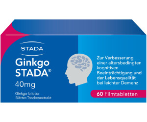 Ginkgo Stada 40mg Filmtabletten (60 Stk.)