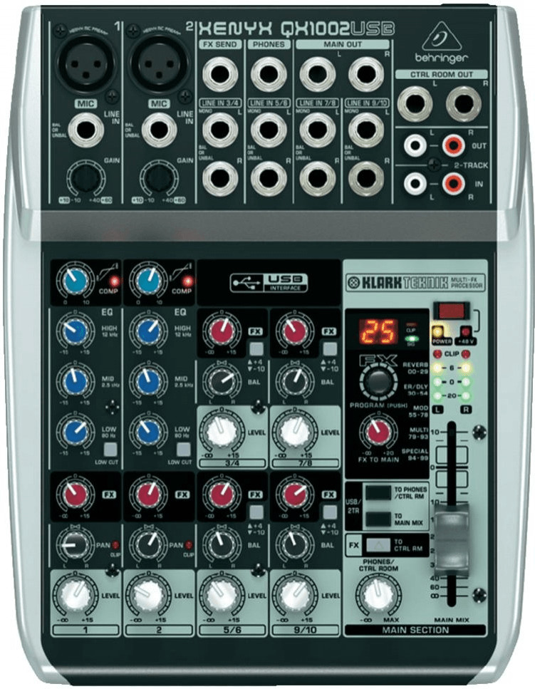 behringer xenyx qx1002usb driver