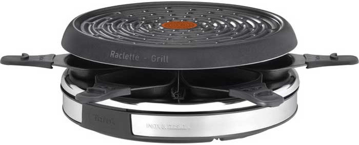 Tefal Raclette-Gril Inox et Design