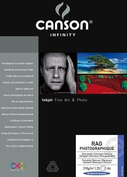 Canson Rag Photographique, A4, 310g/m² (6211046)