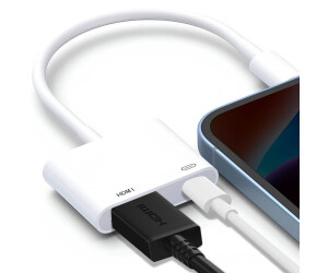 Adaptador de conector lightning a av digital best sale