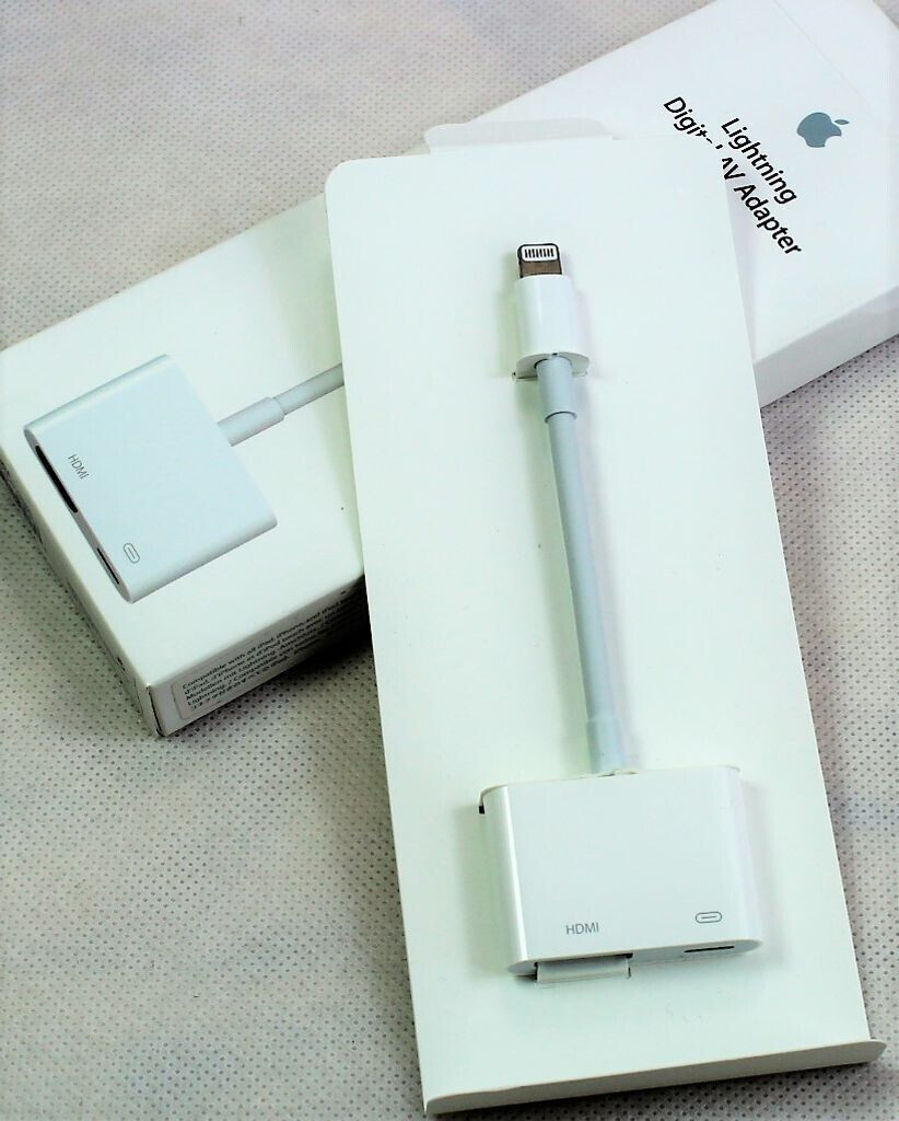 Adaptador apple lightning av digital online