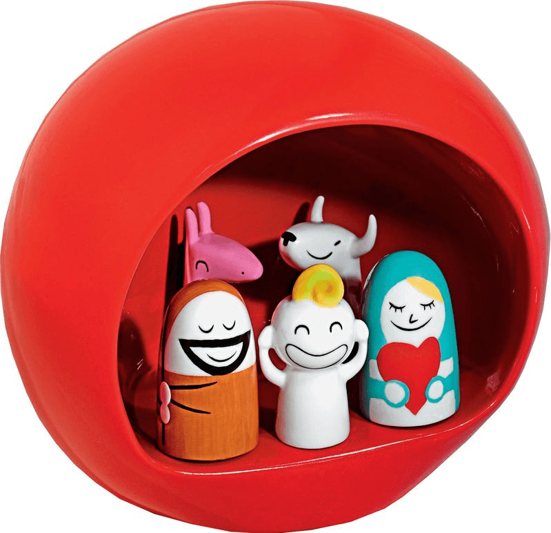 Alessi Crèche de Noël et figurines Presepe Group