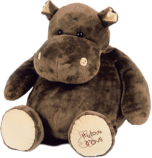 Histoire d'Ours Hippo grand modèle 38 cm