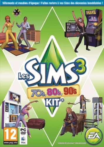 Les Sims 3: 70's 80's 90's Kit (Extension) (PC/Mac)