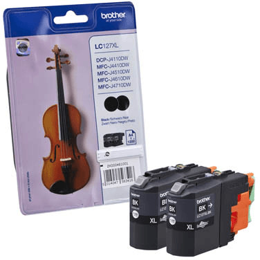 Brother LC-127XLBK double pack