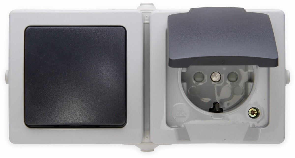 Frutti Serie Steckdosen & Schalter – Kompatibel Mit Bticino Living Light Grau