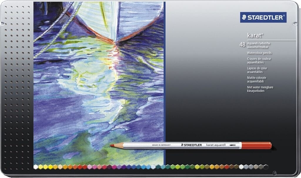 Staedtler 48 crayons de couleur aquarellables