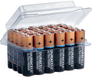 24 x Duracell Ultra Power AA Alkaline Mignon LR6 MX1500 Batterie 1,5V mit Box 