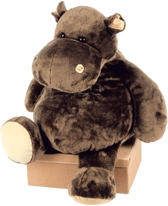 Histoire d'Ours Hippo géant 60 Cm