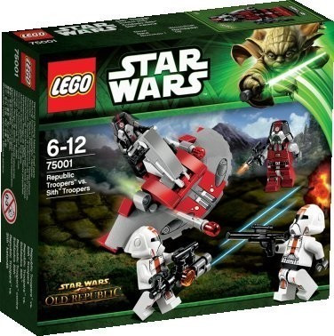 LEGO Star Wars - Republic Troopers vs. Sith Troopers (75001)
