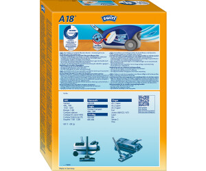 11 13 Swirl A18 Microfilter für AEG Gr 10 Staubsaugerbeutel mehrlagig Papier 