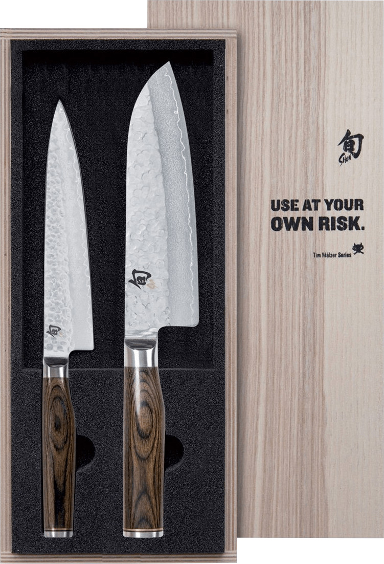 KAI Set de 2 couteaux Shun Premier Tim Mälzer