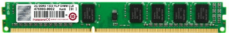 Transcend 2 Go DDR3 PC3-10666 CL9 (TS256MLK64V3N)