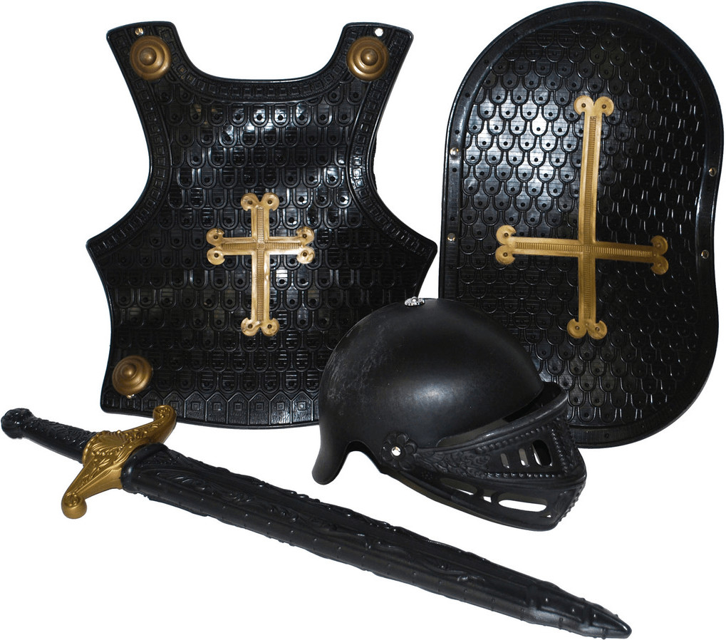 Funny Fashion Kit chevalier noir/or