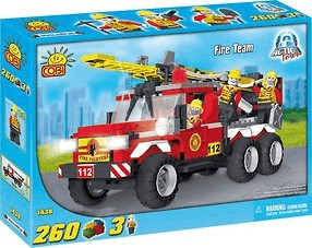 Cobi Action Town Fire Team Playset