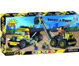 Cobi Action Town - Dumper and Digger