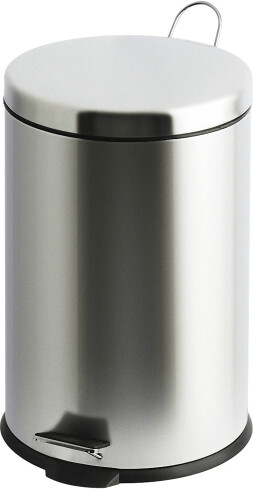 Vepa Bins Poubelle inox 30 L argent