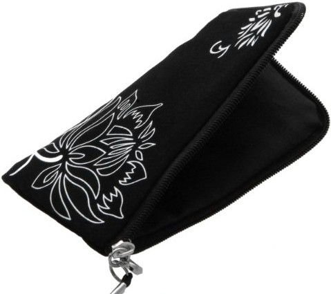 Mumbi Zipper Flower Power noir (universel)