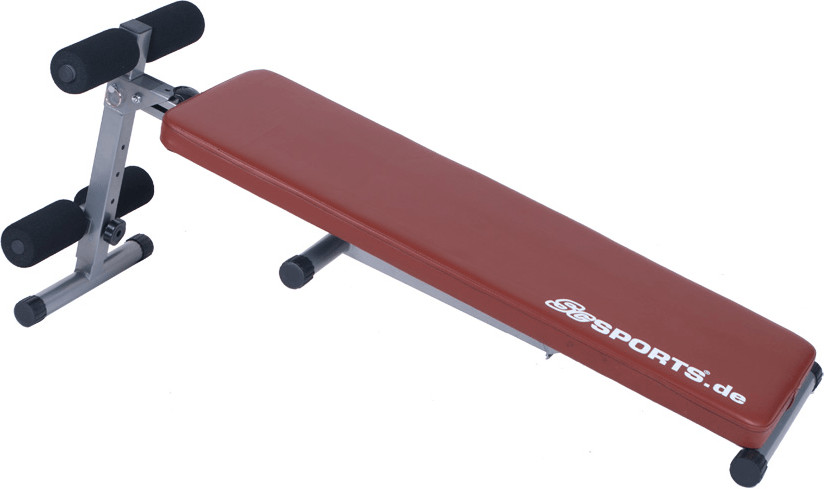 ScSPORTS Banc abdominal rouge