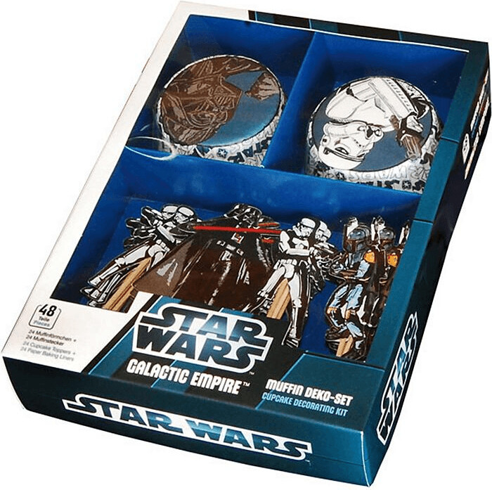 Dekoback Star Wars Galactic Empire Muffin Set 48-Piece
