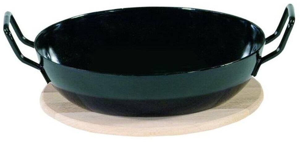 Karl Krüger Gourmet Pans Set with wooden plate