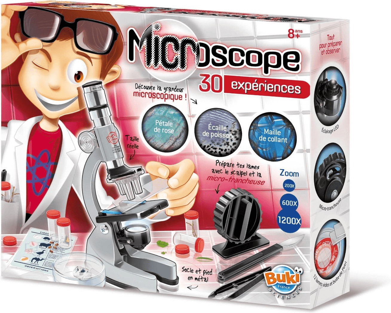 Soldes Buki Microscope 30 expériences 2024 au meilleur prix sur