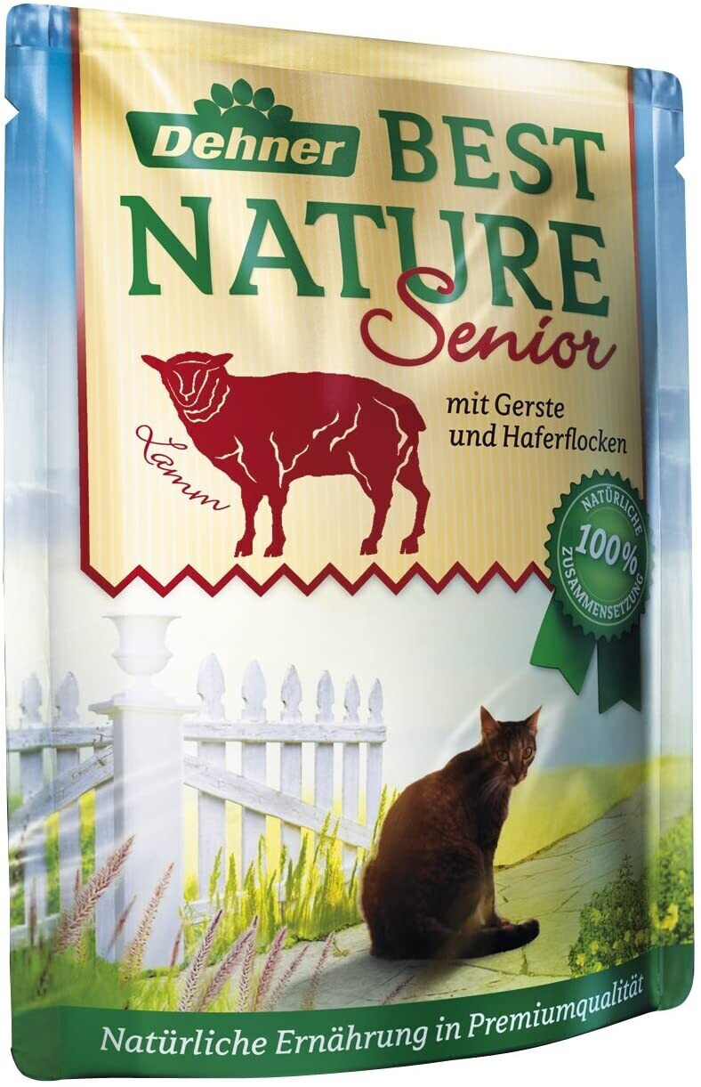 Dehner Best Nature Cat Senior Lamb 85g