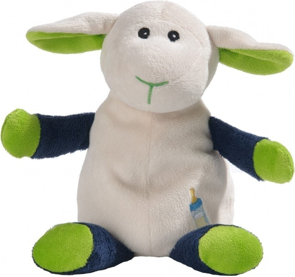 Warmies Bouillotte juniors mouton  vert/bleu