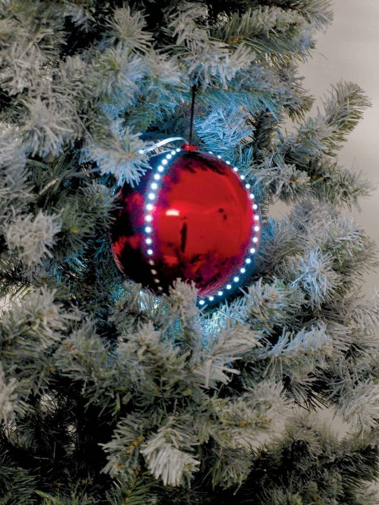 Europalms LED Snowball 5pc Set (8cm)