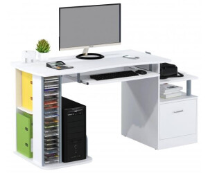 Sixbros Computertisch Hochglanz Weiss S 202a 732 Ab 149 00 Preisvergleich Bei Idealo At