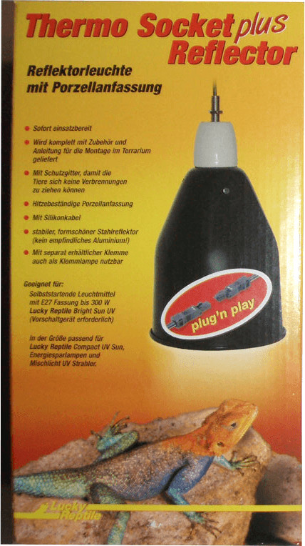 Lucky Reptile Thermo Socket plus Reflector grand