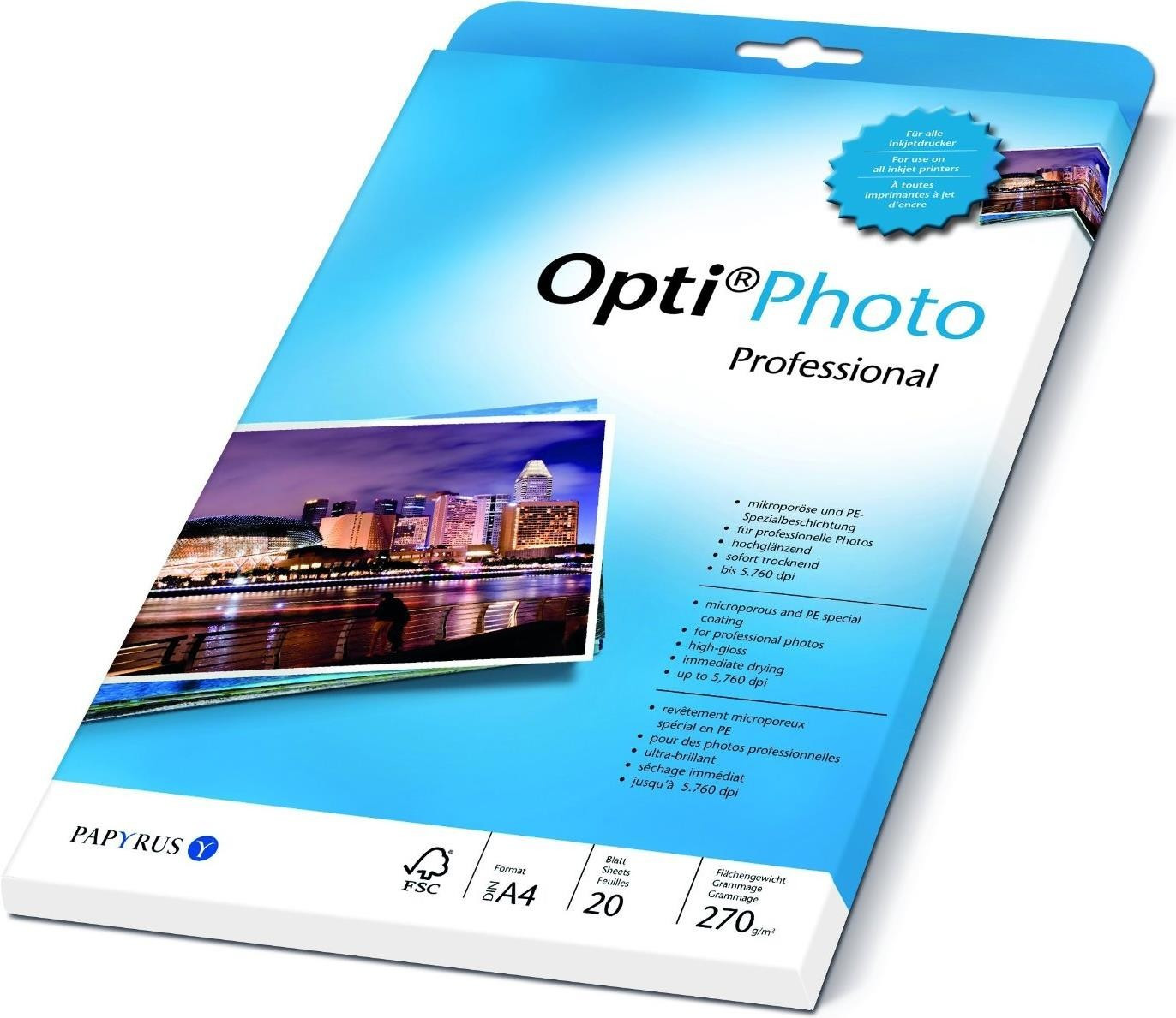 Papyrus Opti Photo Professional, A4, 270g/qm (88081856)