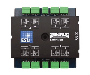 ESU 51808  SwitchPilot Extension Adapter für ABC Bremsstrecken Set mit 2 Stück 