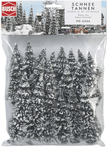 Busch Model 20 Sapins hivernales (6466)