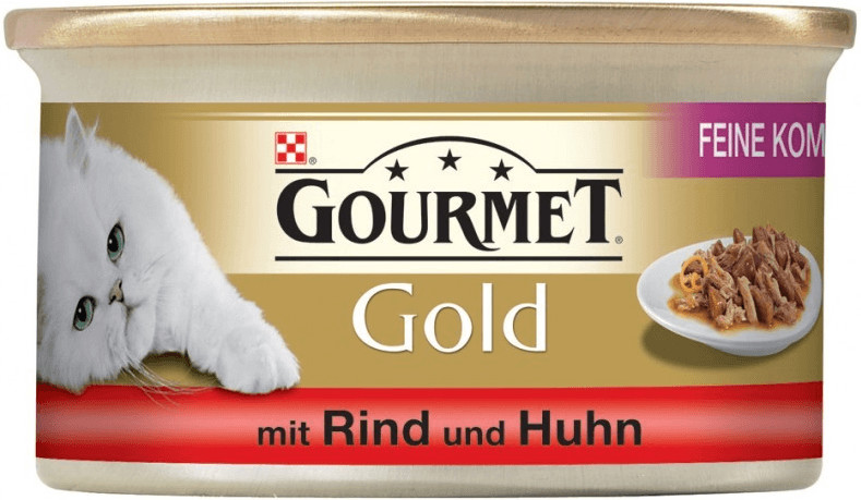 Gourmet Gold menu bœuf et poulet (85 g)