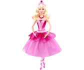 RUBIES - Barbie Officiel - Déguisement Entrée de Gamme Barbie pour Enfants  - Taille 3-4 ans - Costume avec Robe Tutu Type Ballerine Rose