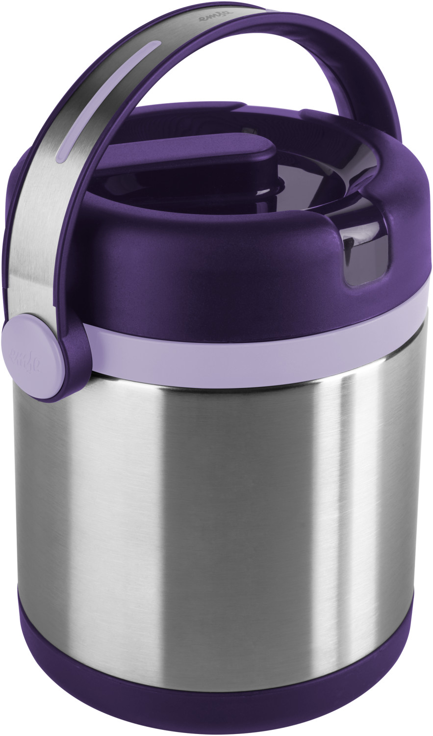 Emsa Boîte alimentaire Mobility 1,2 L acier/violet