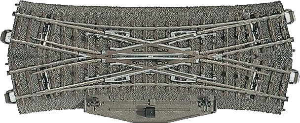 Märklin Traversée-jonction double Voie C 24,3° (24624)